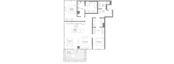 23 | 2B-11 | 2 Bed | 2 Bath