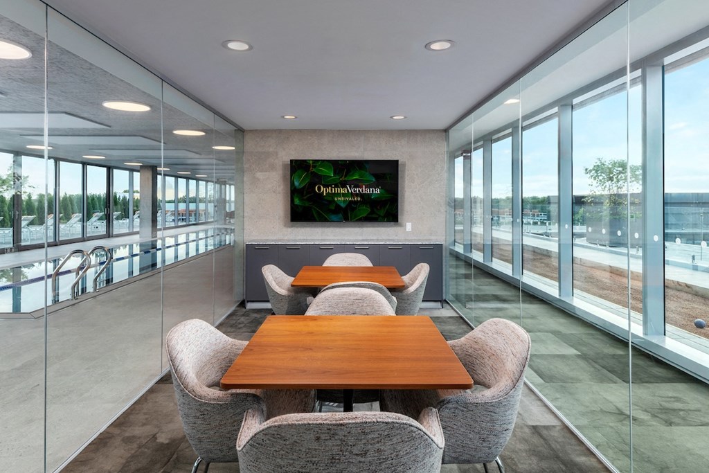 Optima Verdana Rooftop Game Room