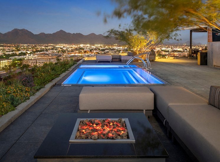 Beautiful View from Optima Kierland Apartments