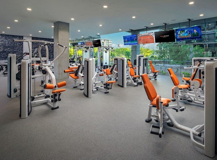 Gym Area at Optima Kierland Apartments