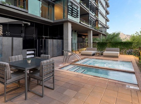 Pool Space at Optima Kierland Apartments