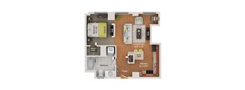 63 E Lake J4 Convertible Floor Plan