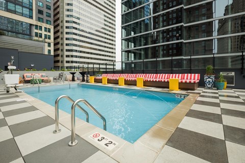 63 E Lake Apartments Indoor Sky Park Pool
