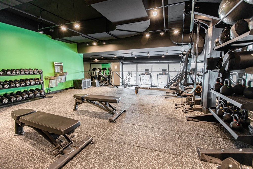 Modern Fitness Center at 21 E Chestnut, Chicago, Illinois, 60611