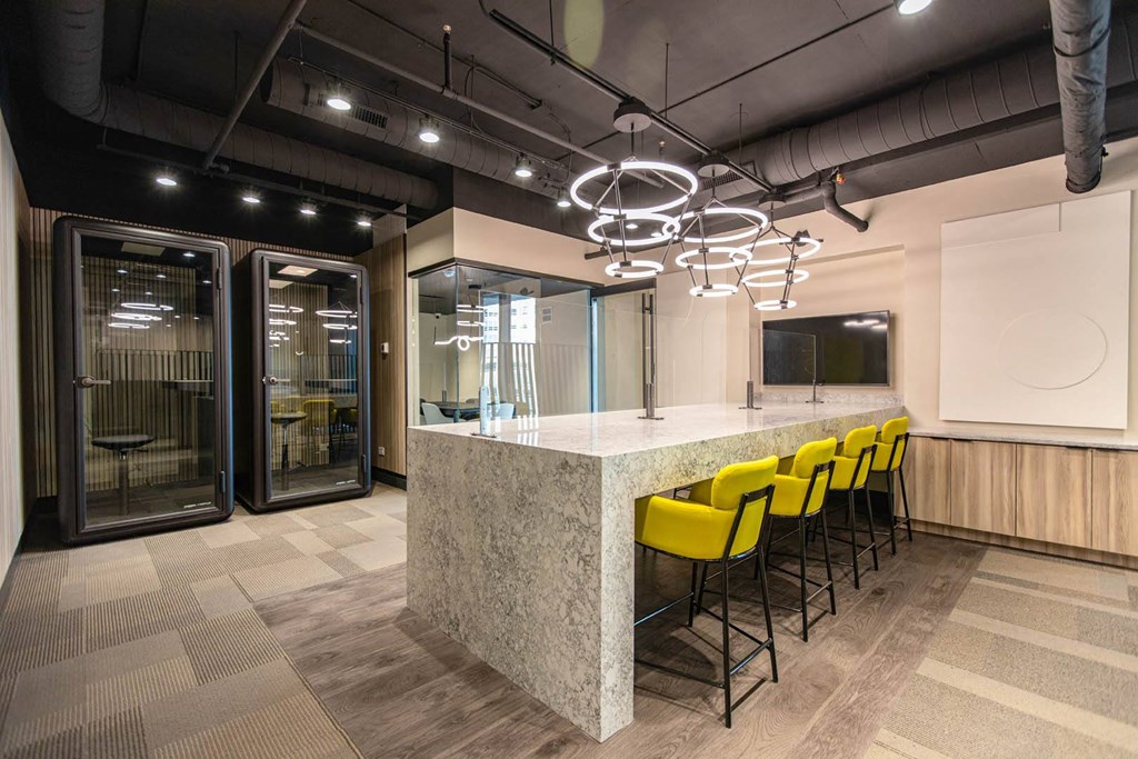 Lounge Area at 21 E Chestnut, Chicago