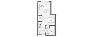 floor plan with open concept