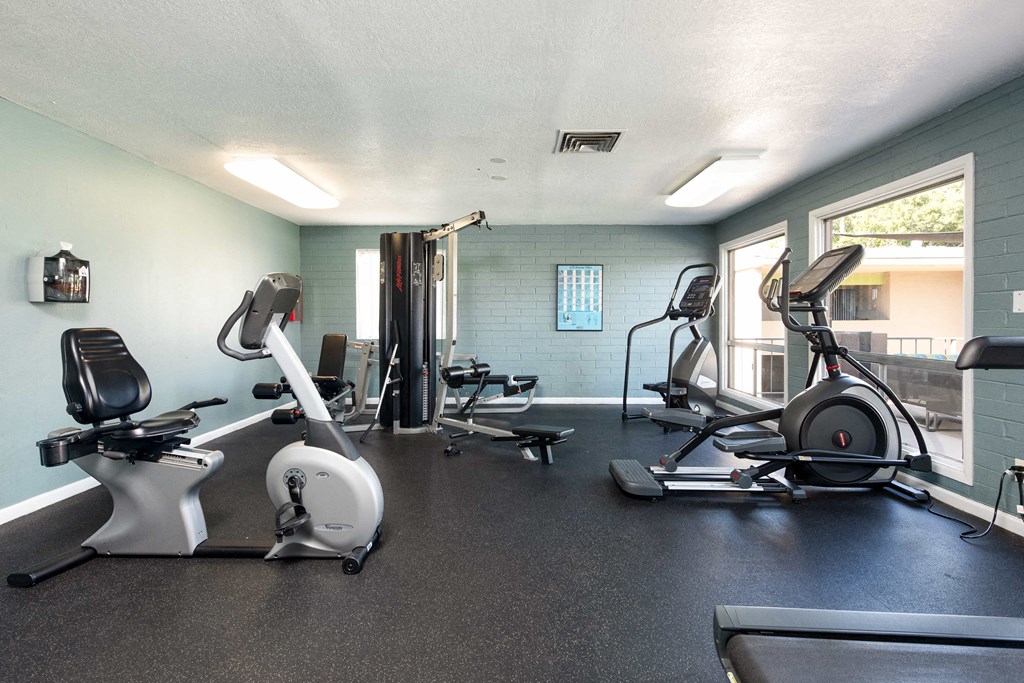 our gym is equipped with state of the art equipment for your use