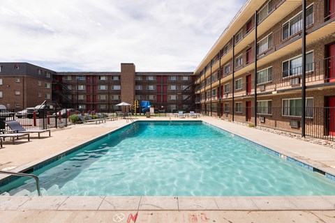 the pool at our 2400 2400 2400 apartments