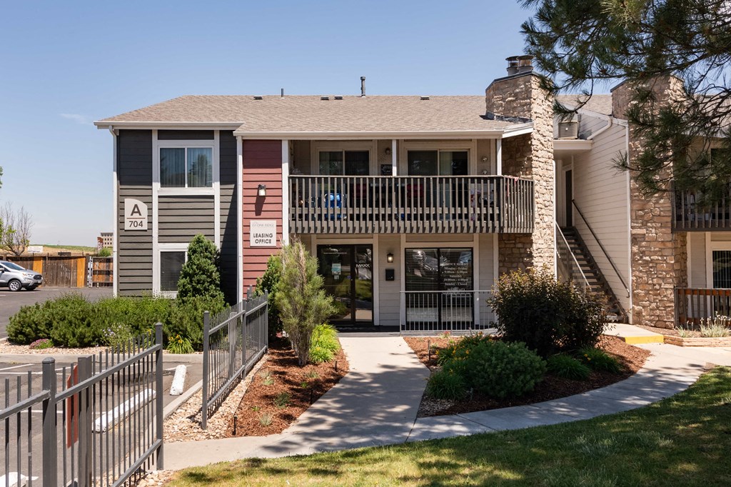 Leasing Office Building Entrance