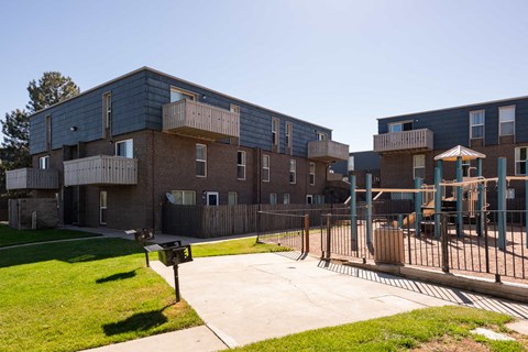 our apartments have a playground and a play area for children