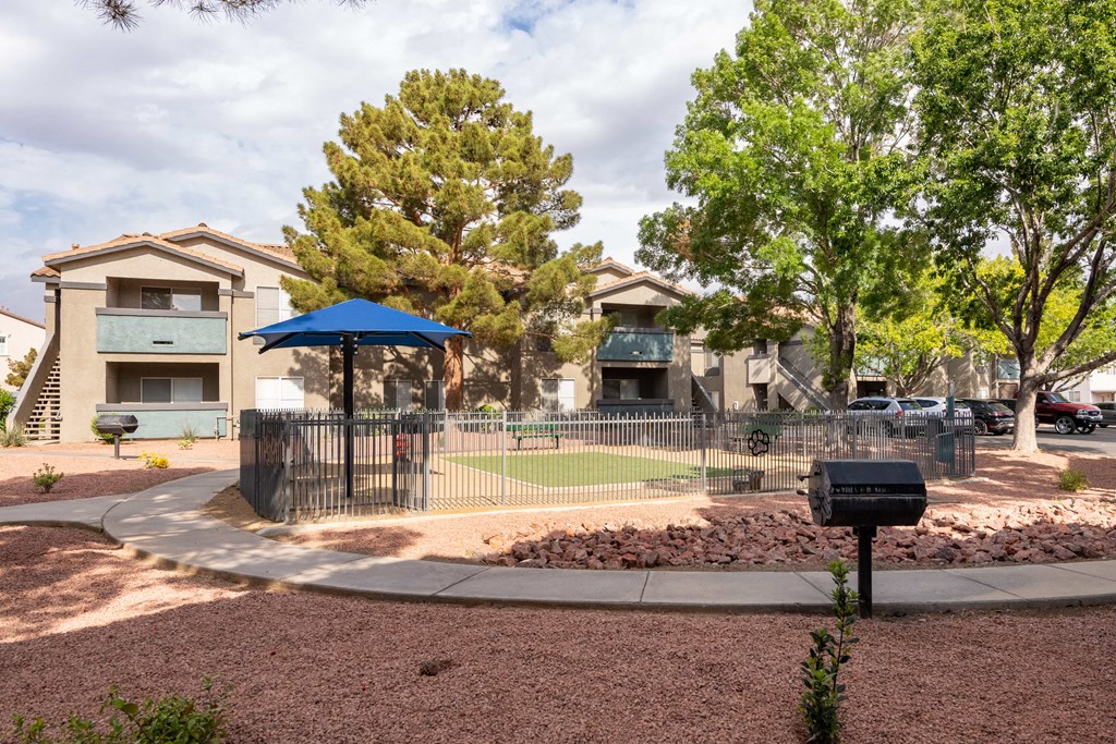 our apartments have a tennis court for residents to play