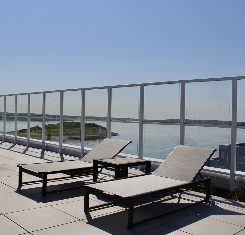 12th Floor Terrace with Pool & Hot Tub
