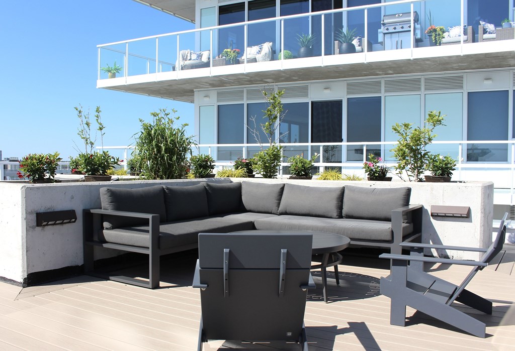 12th Floor Terrace with Pool & Hot Tub