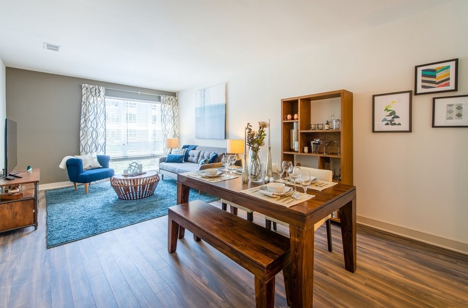 Dining Room at The Metropolitan Downtown Columbia, Columbia, MD, 21044