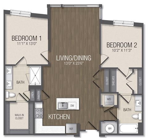 at The Metropolitan Downtown Columbia, Maryland