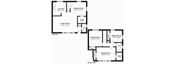 Grandview Floor Plan at Troy Hills Village in Parsippany, NJ,07054