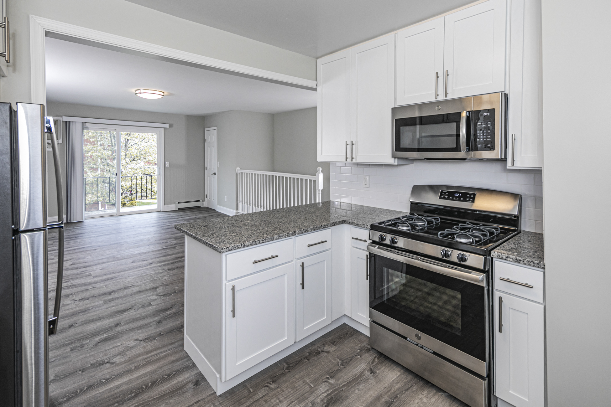 Renovated Maple Kitchenat Troy Hills Village in Parsippany, NJ,07054