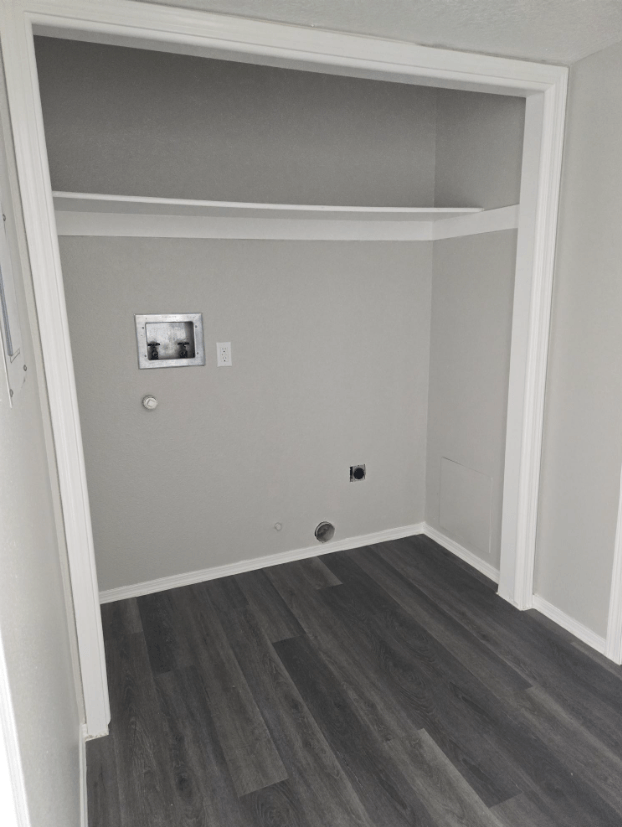 Washer and dryer hookup