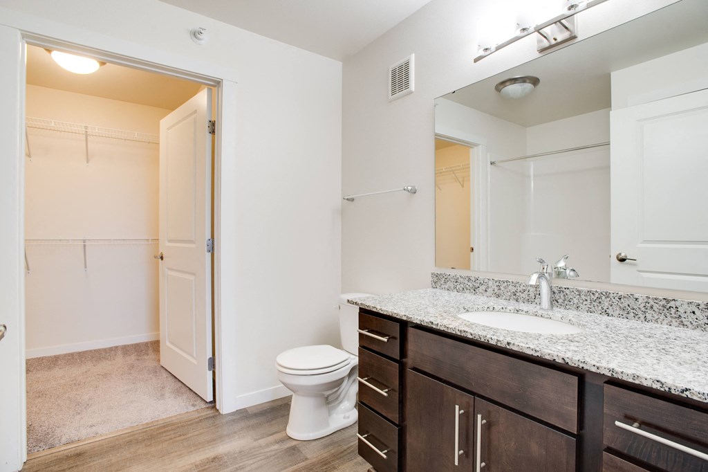 Bathroom at Grayhawk Apartments, Fargo, ND, 58104