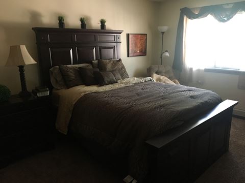 Gorgeous Bedroom at Jacobs Square Apartments, Minnesota