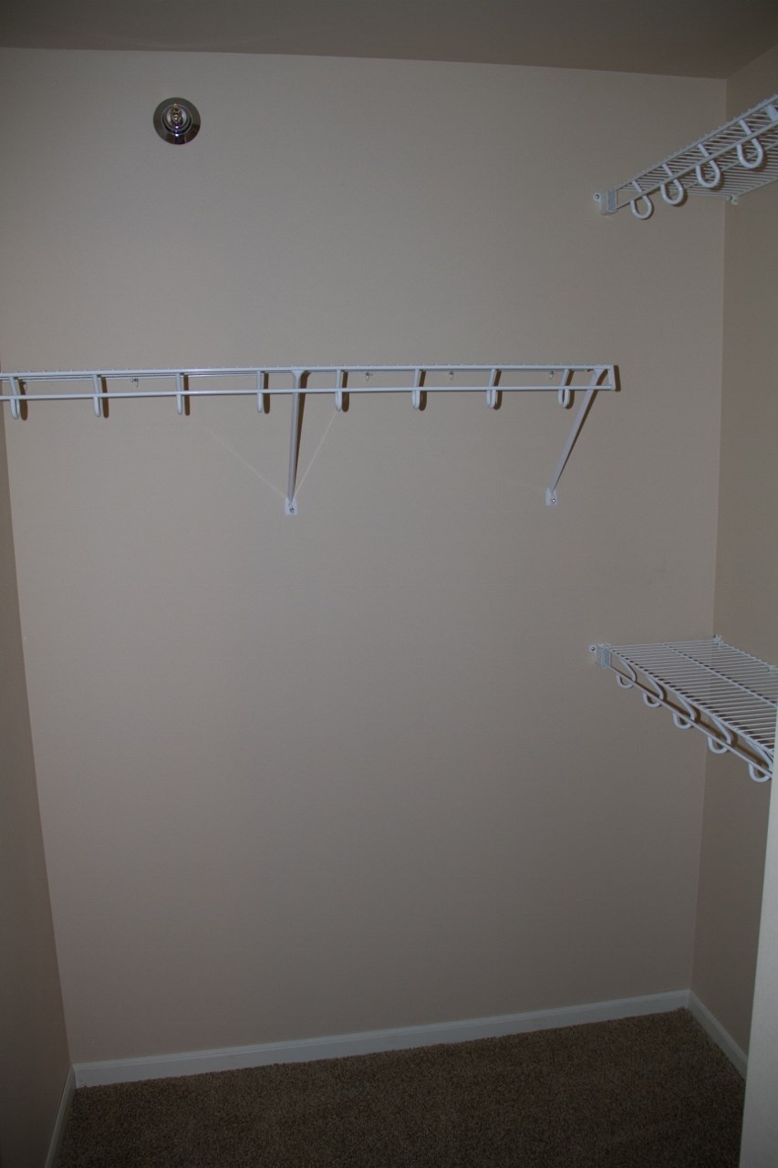 Closet View at Shadow Ridge Apartments, West Fargo, North Dakota
