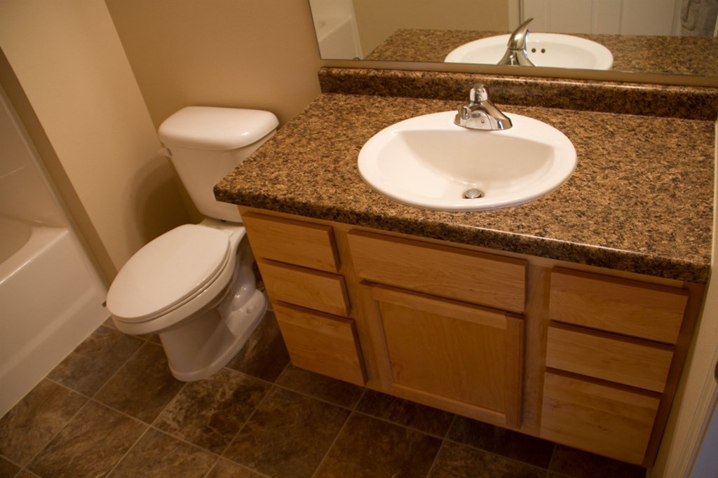 Luxurious Bathroom at Shadow Ridge Apartments, West Fargo, ND