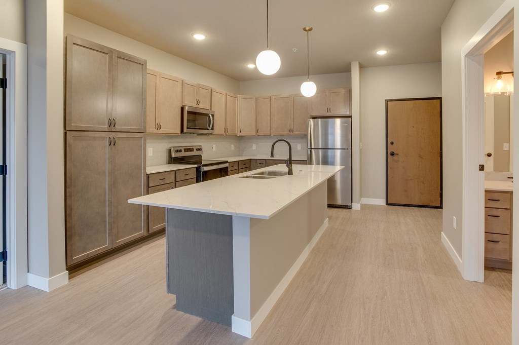 Cabinets at Bella Rose Apartments, Hudson