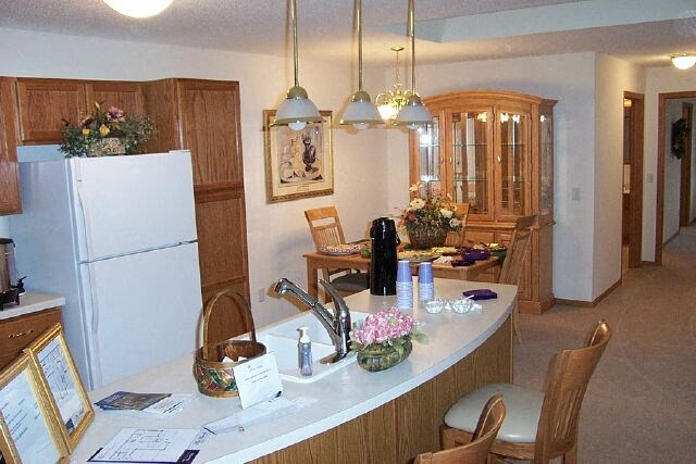Fully Equipped Kitchen at Silver Oaks Townhomes, Sartell