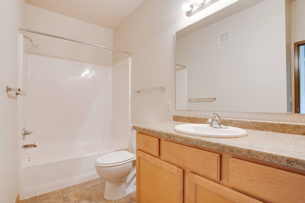 Bathroom at Lakestone Apartments, MN, 56560