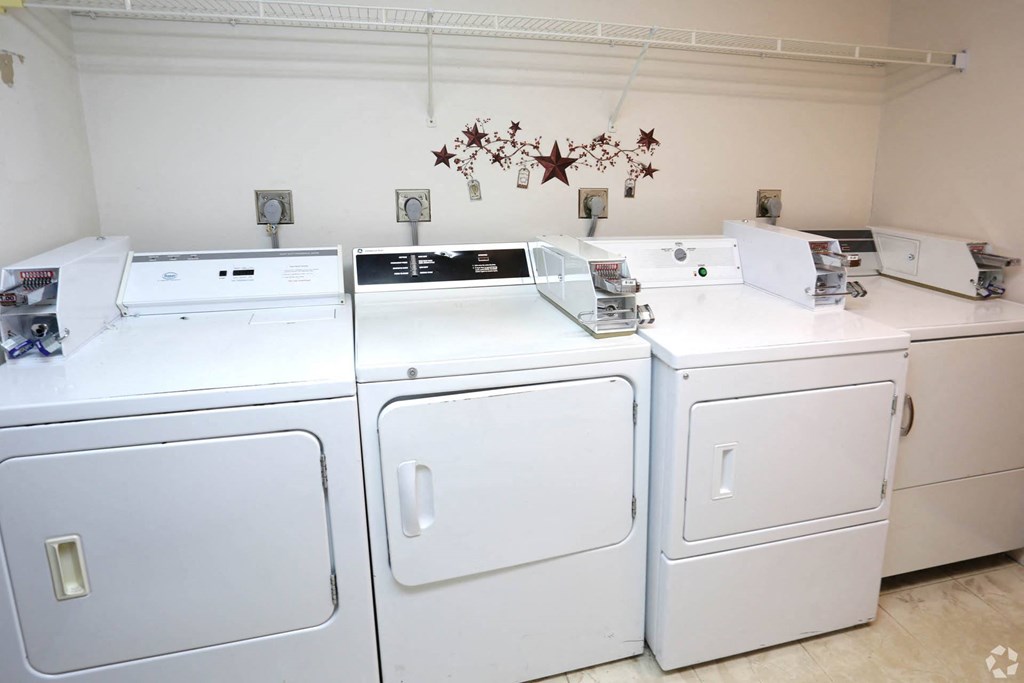 our apartments have a laundry room with washer and dryer