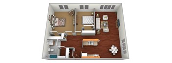 a1 floor plan  1 bedroom with 1 bath  1192 square feet