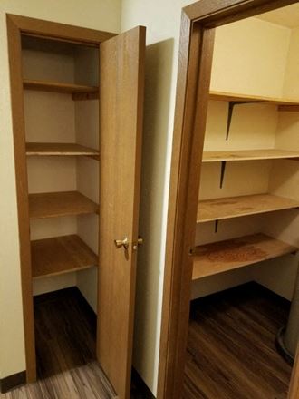 Closets Closets at Columbia Park Apartments, Grand Forks, ND