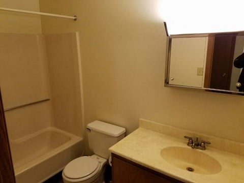 Bathroom at Columbia Park Apartments, Grand Forks, 58201