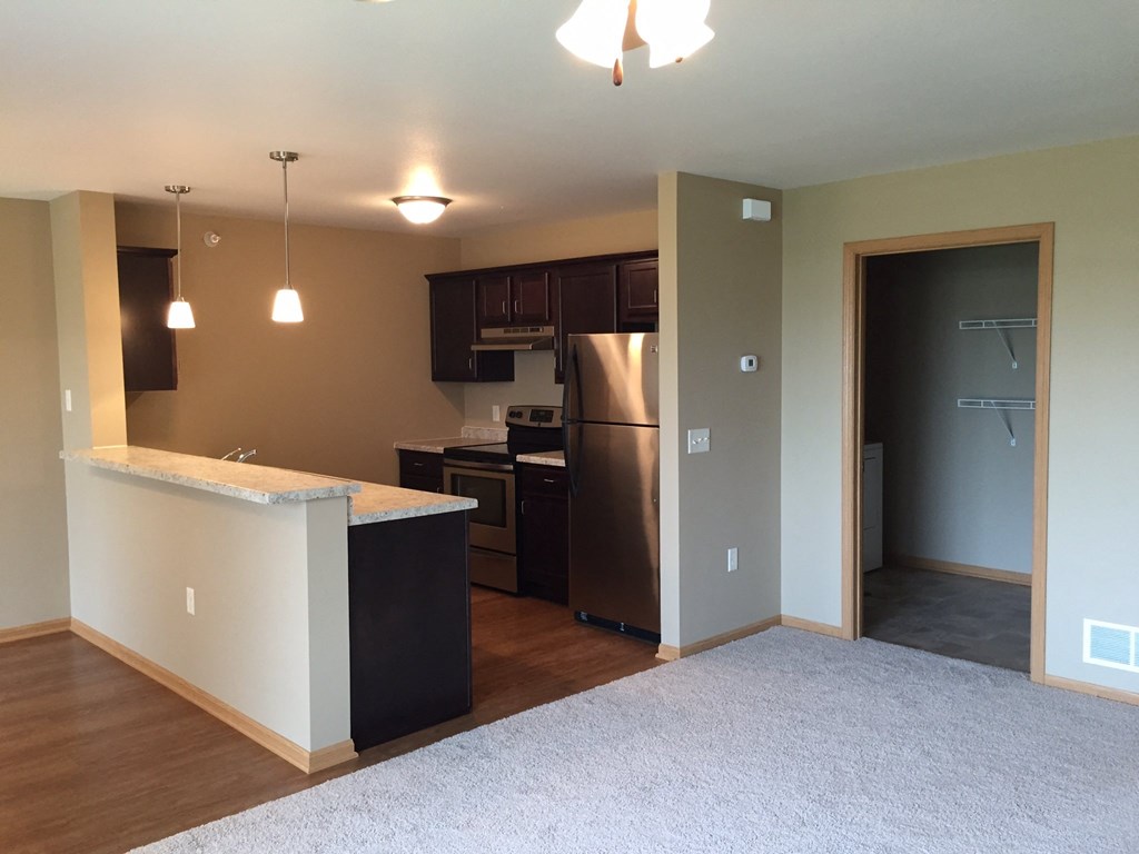 Kitchen at Cypress Court Apartments, Minnesota, 56425