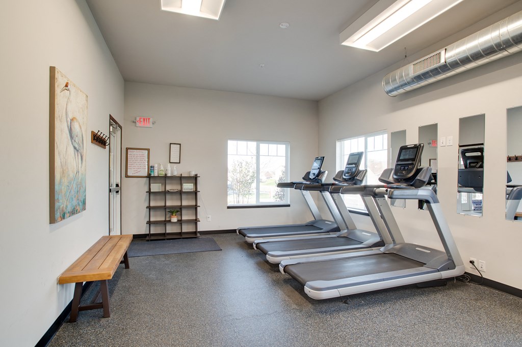 Fitness Room at Falcon Heights Townhomes, Minnesota