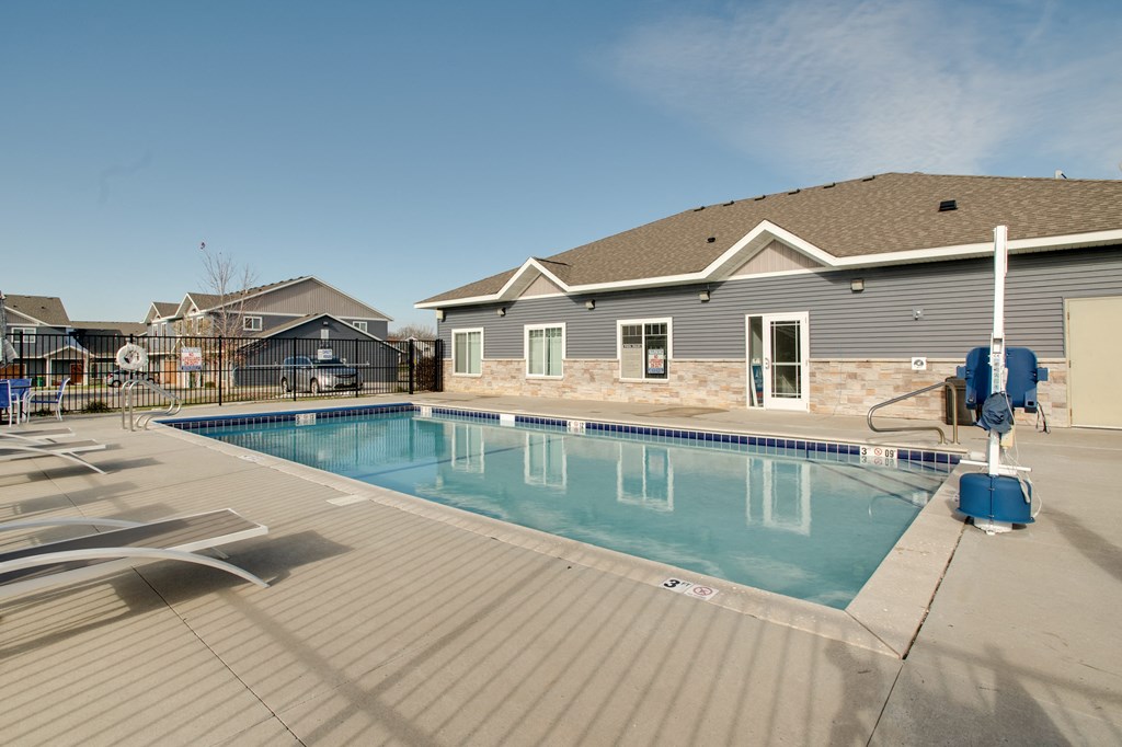 Swimming Pool at Falcon Heights Townhomes, Rochester