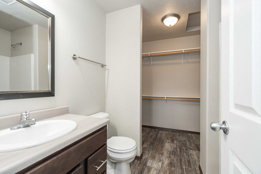 Bathroom at Graystone Townhomes, Sioux Falls