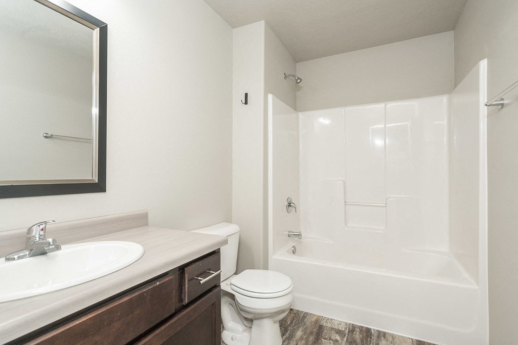 Bathroom with a bathtub at Graystone Townhomes, Sioux Falls