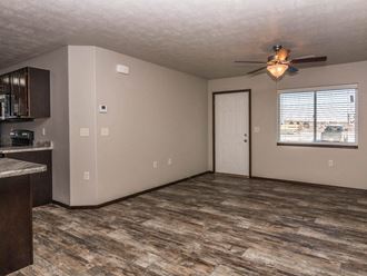 Unfurnished Living Room at Graystone Townhomes, Sioux Falls, South Dakota - Photo Gallery 3