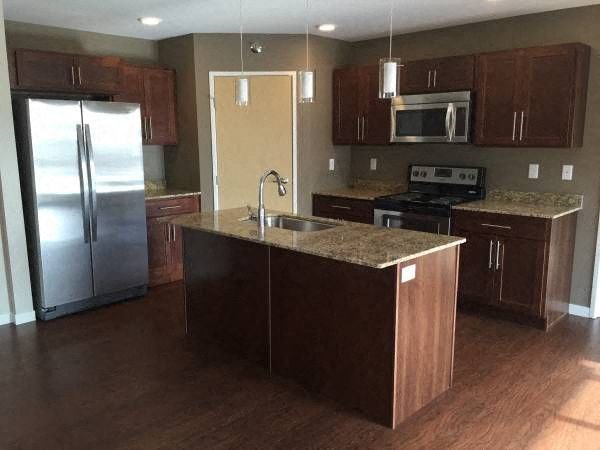 Fully Equipped Kitchen at Horizon Shores Estates, Moorhead, MN, 56560