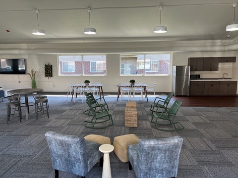 Clubhouse at Courtyard Apartments on Belsly, Moorhead, Minnesota