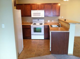 Kitchen at Waterstone Apartments, Moorhead, MN, 56560