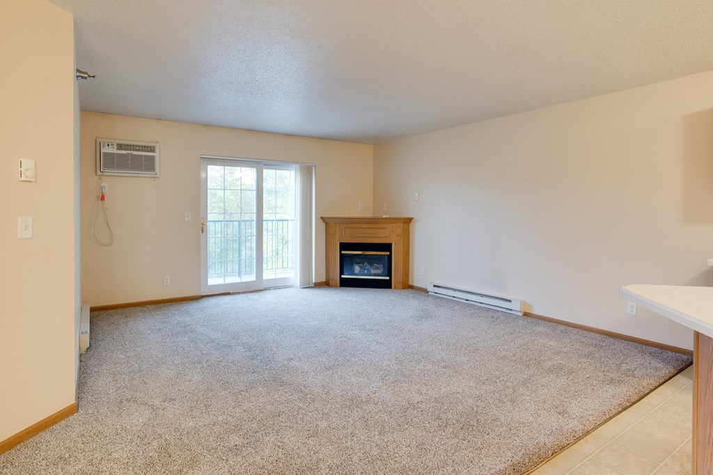 Living Room at Meadows Edge Apartments - Detroit Lakes, Detroit Lakes, MN