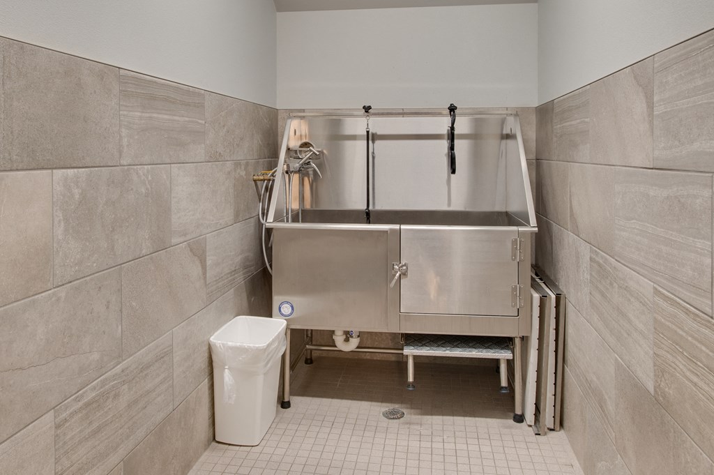 Pet Washing Station at Mezzo Apartments, Fargo