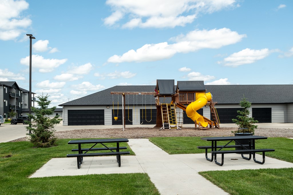 Playground at Mezzo Apartments, Fargo, ND