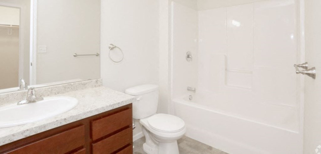 Master Bath at Prairie Crossing Townhomes, Dilworth