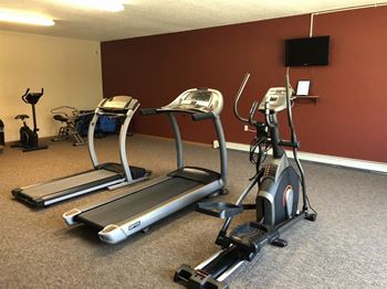 Cardio Equipment at Bluemont Village Apartments, Fargo, North Dakota