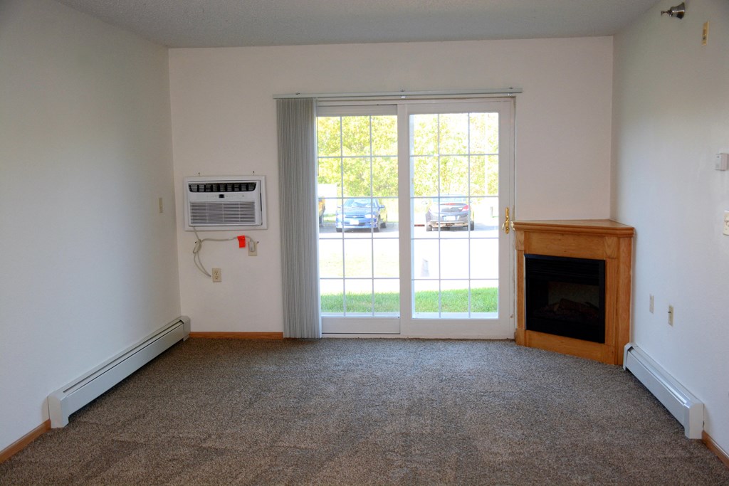 Living room at Northridge Apartments, Pine City, 55063