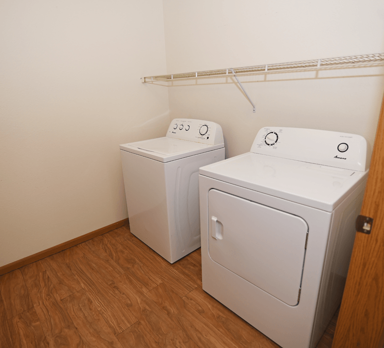 Laundry Room at Paraiso Estates, Sauk Rapids, MN