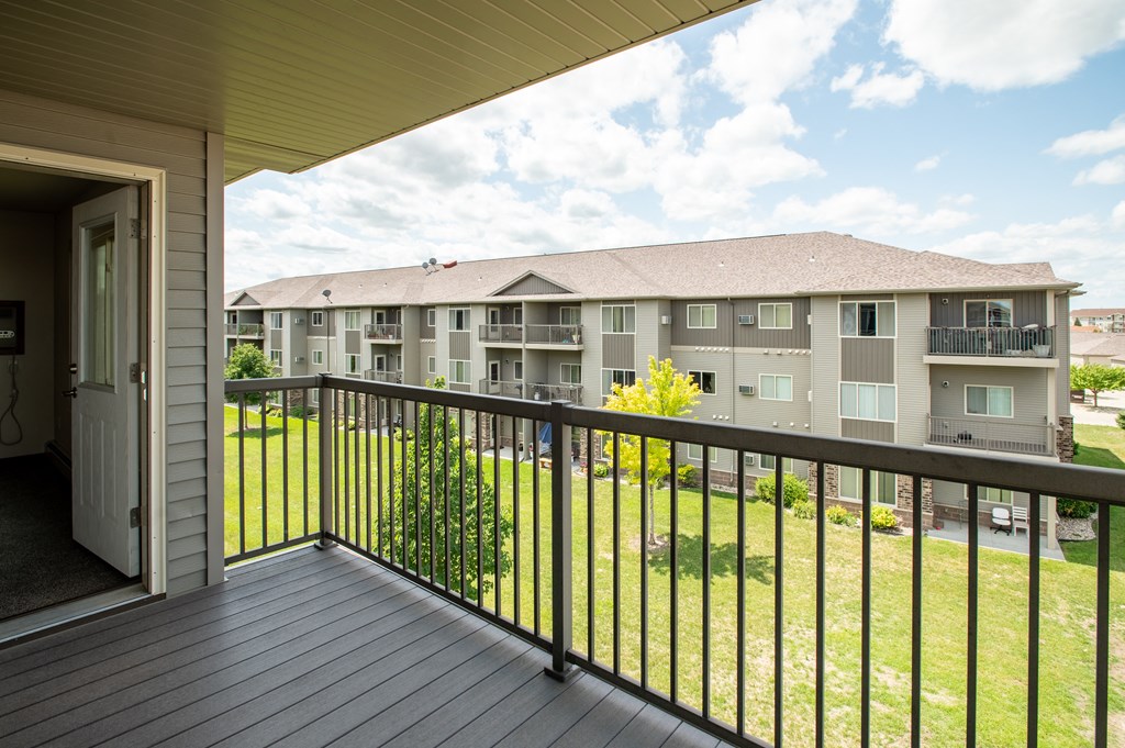 Balcony at Urban View Apartments, Fargo, ND